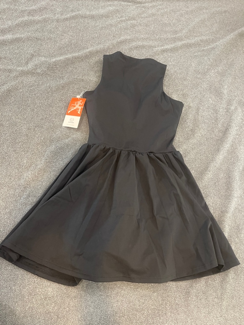 Black Sleeveless Fit & Flare Dress